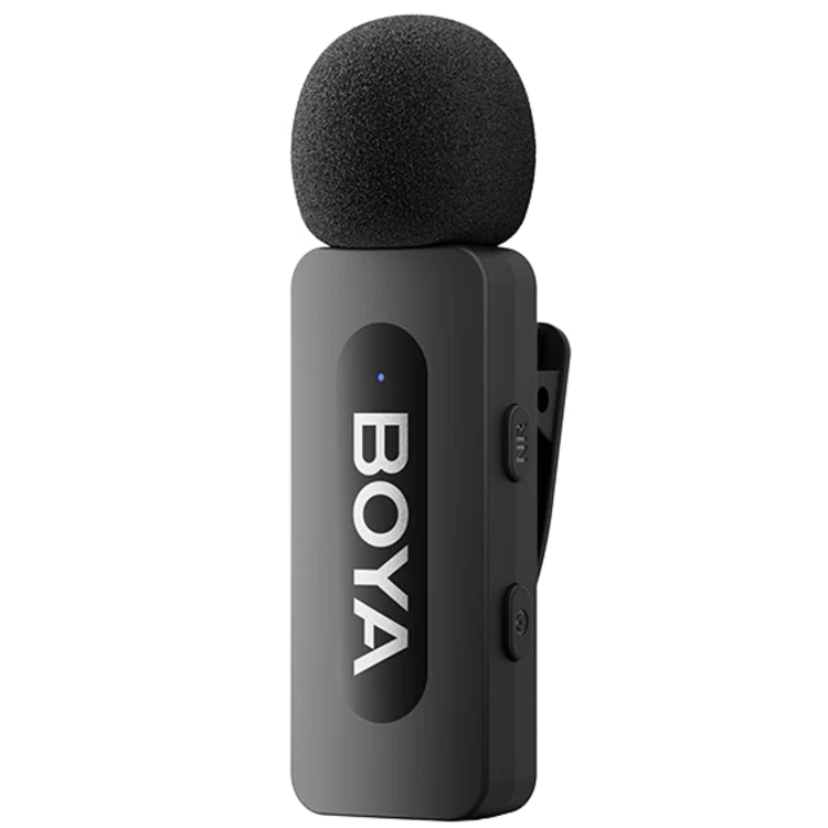 Boya BY-V2 V2.0 Wireless Lavalier Microfono per Lightning - 2 x TX e 1 x RX