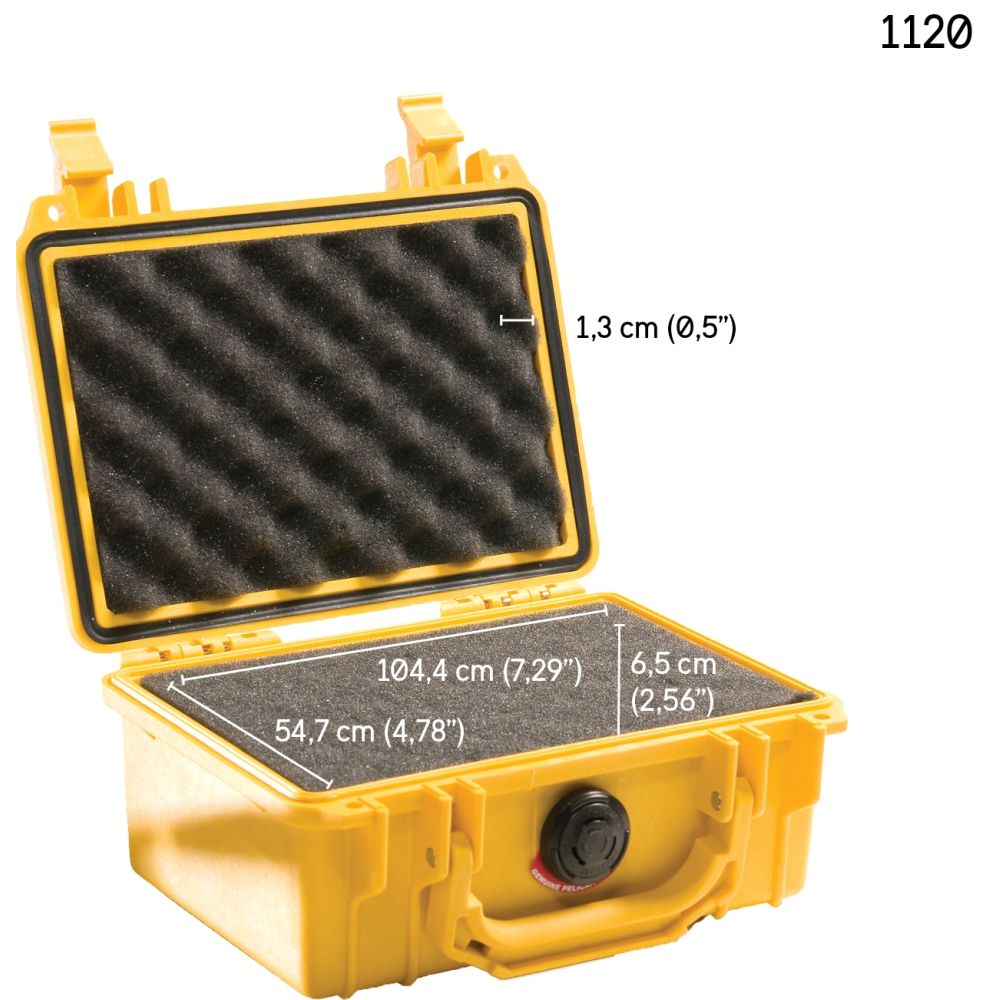 Peli 1120 Schiuma gialla