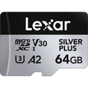 Lexar Pro Argento Plus 64GB microSDXC V30 - R205/W150MB/s