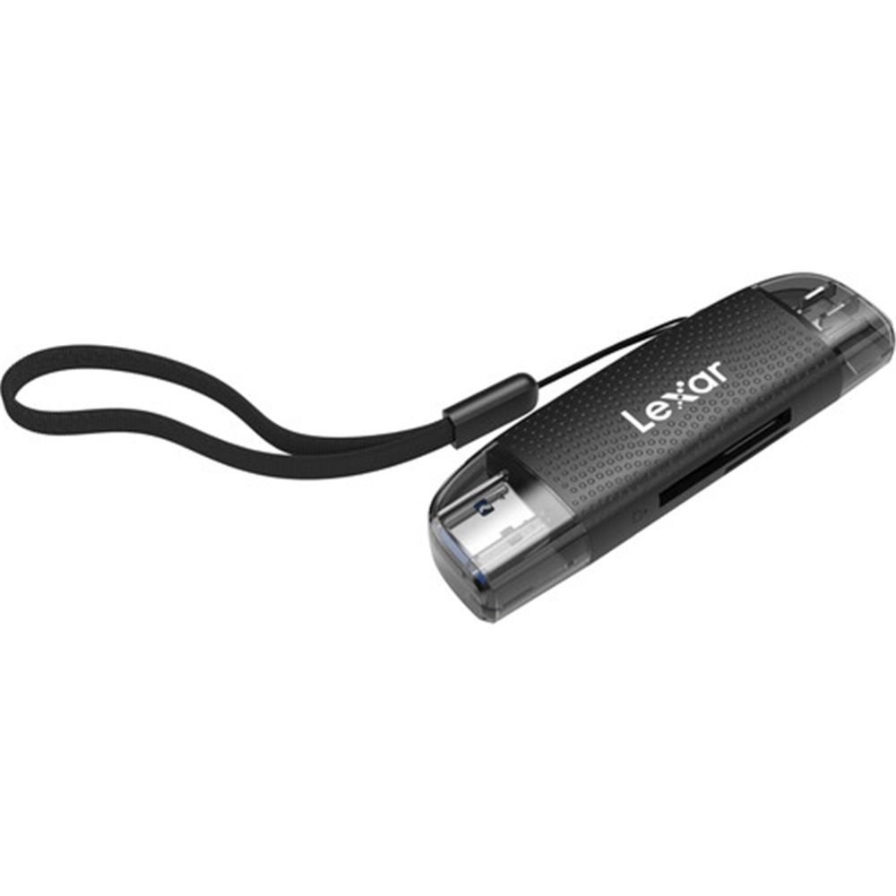 Lexar Lettore LRW310 con doppio slot SD/microSD e USB 3.1 A e C