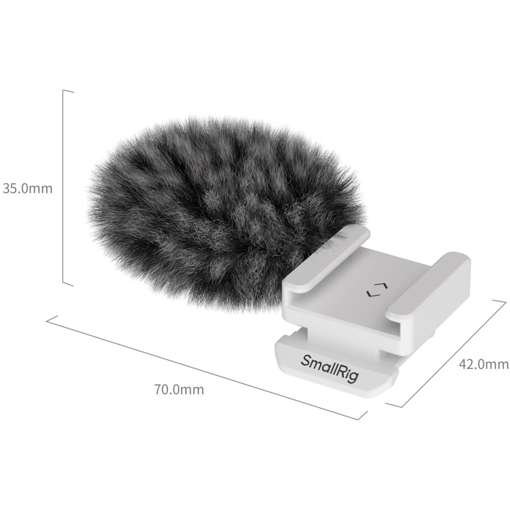 SmallRig 5434 Kit paravento peloso per Canon EOS R50 V (2 pezzi)