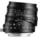 TTartisan APS-C Tilt 35mm f/1.4 Fuji X attacco Nero