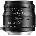 TTartisan APS-C Tilt 35mm f/1.4 Fuji X attacco Nero