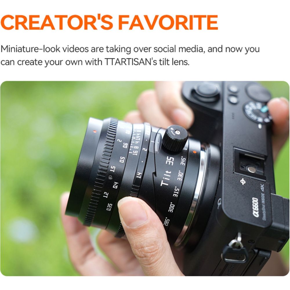 TTartisan APS-C Tilt 35mm f/1.4 Nikon Z Mount Black