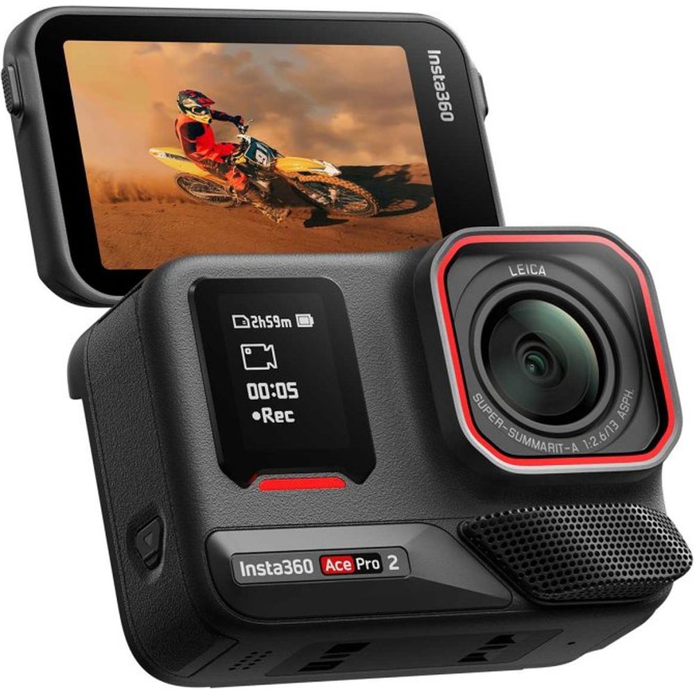 Insta360 Ace Pro 2 Dual Batteria Xplorer Bundle (grigio scuro)