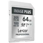 Lexar Image Plus SD Scheda UHS-I V30 R205/W150 MB/s - 64GB