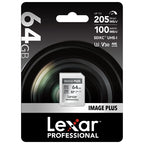 Lexar Image Plus SD Scheda UHS-I V30 R205/W150 MB/s - 64GB