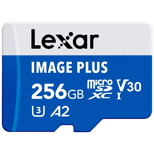 Lexar Image Plus Scheda MicroSD UHS-I V30 R170 MB/s - 256GB