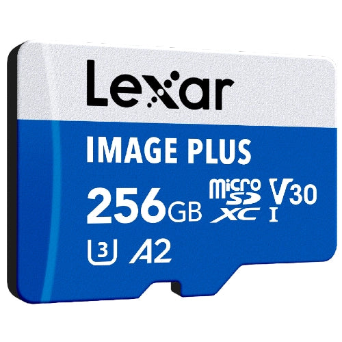 Lexar Image Plus Scheda MicroSD UHS-I V30 R170 MB/s - 256GB