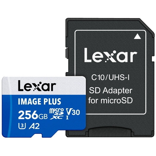 Lexar Image Plus Scheda MicroSD UHS-I V30 R170 MB/s - 256GB