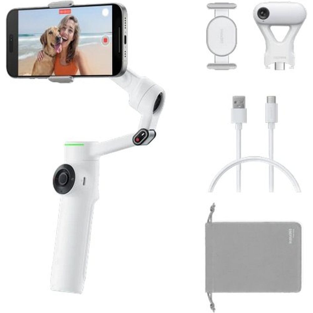 Insta360 Flow 2 Pro AI Tracker Bundle - Bianco Summit