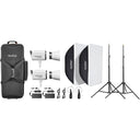 Godox Litemons LA150R RGB LED Video Light 2 kit di luci