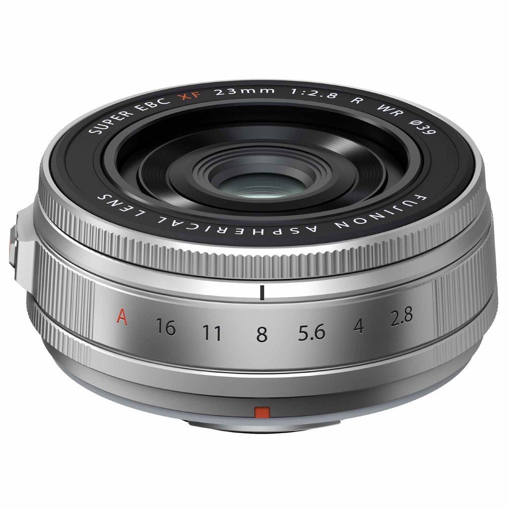 Fujifilm XF 23mm f/2.8 R WR silver