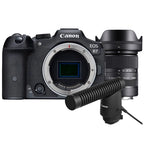 Canon EOS R7 + Sigma 18-50mm f/2.8 DC DN Canon RF Attacco + Canon DM-E1 Microfono stereo