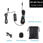 Boya BY-M1 Pro II Microfono a clip
