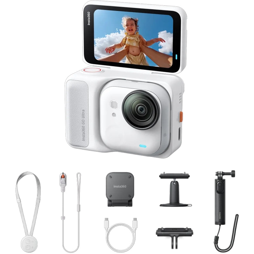 Insta360 GO Ultra Creator Bundle Bianco Artico