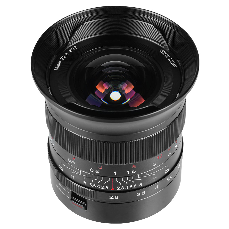 7artisans 14mm f/2.8 L-attacco - Nero