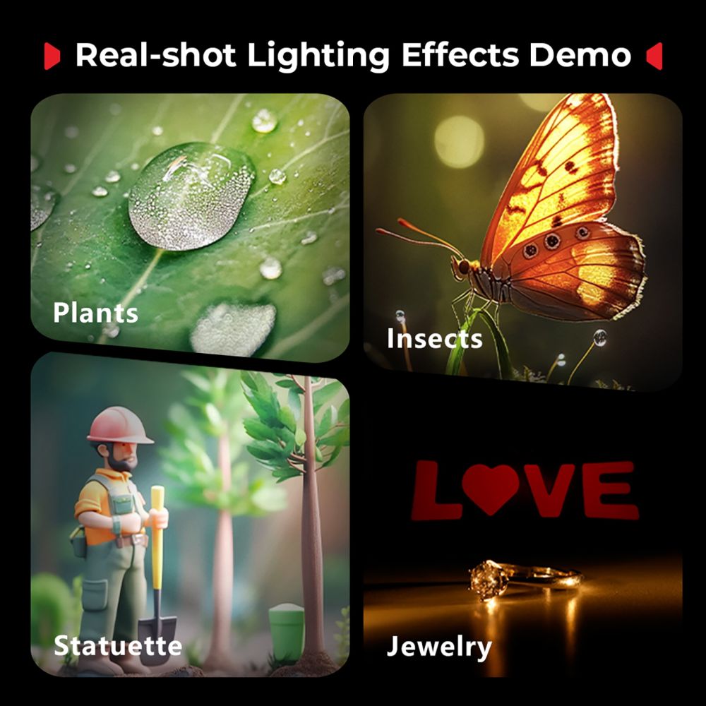 SmallRig 5480 RM 03 Luce LED per macrofotografia