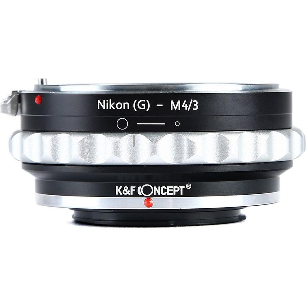 K&F Adattatore per obiettivo Nikon F (tipo G) - Micro 4/3