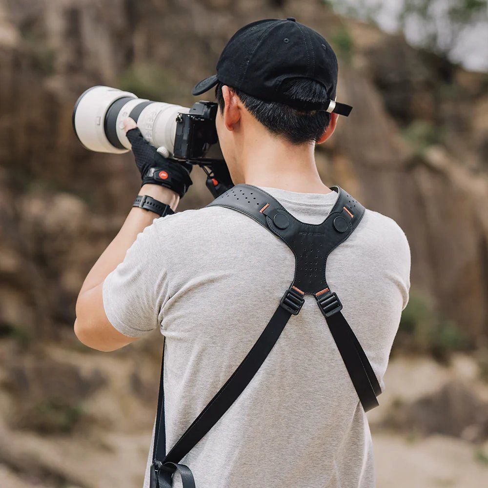 PGYTech Tracolla per fotocamera Master Wilderness Verde