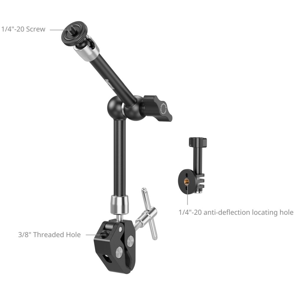 SmallRig 5605 Morsetto a forma di granchio