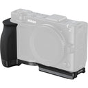 SmallRig 5466 Piastra di montaggio a L con impugnatura in silicone per Nikon ZR