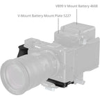 SmallRig 5466 Piastra di montaggio a L con impugnatura in silicone per Nikon ZR