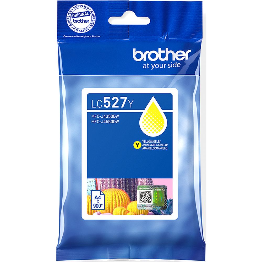 Brother LC-527Y Cartuccia d'inchiostro gialla