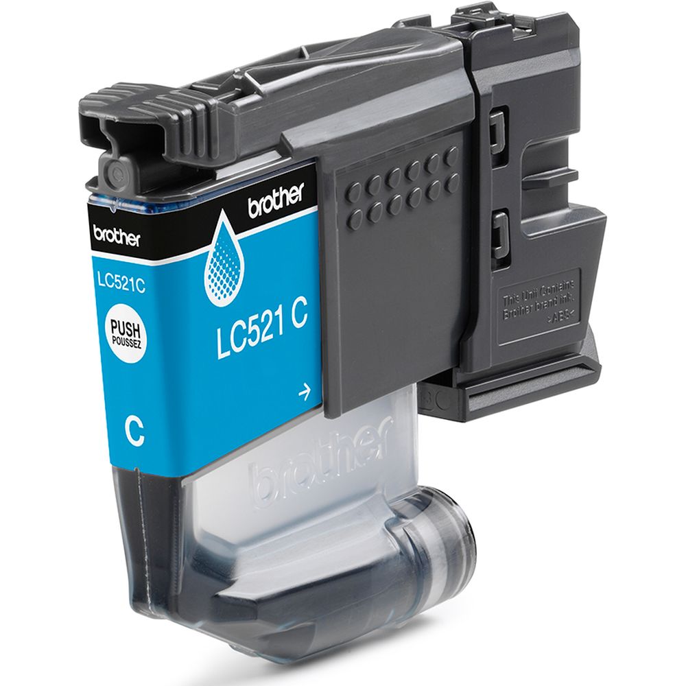 Brother LC-521C Cartuccia d'inchiostro ciano