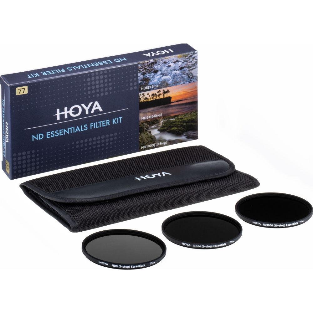 Hoya ND Essentials Kit filtro da 62mm 8/64/1000