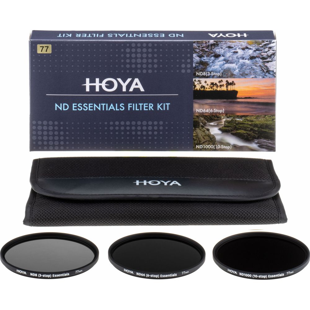Hoya ND Essentials Kit filtro da 62mm 8/64/1000