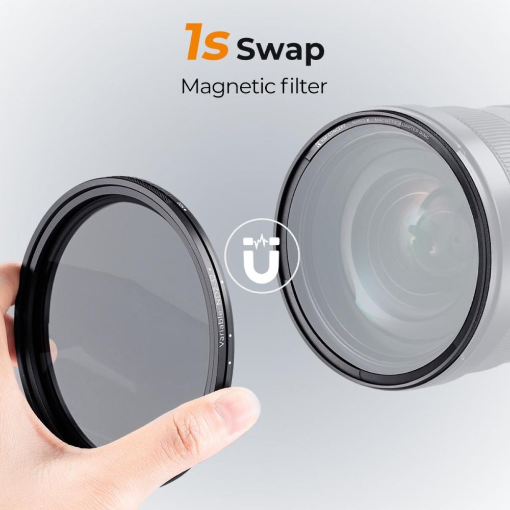 K&F Concept Filtro ND variabile ND2-ND32 Nano X - 67mm