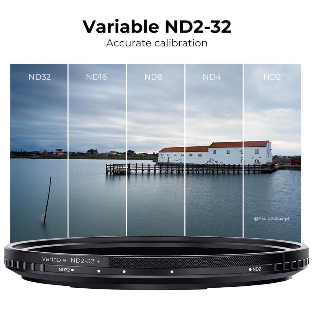 K&F Concept Filtro ND variabile ND2-ND32 Nano X - 67mm