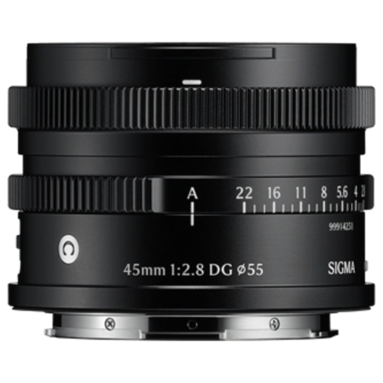 Panasonic Lumix S9 Body Jet Nero + Sigma 45mm f/2.8 DG Contemporary L-attacco - nero