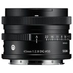 Panasonic Lumix S9 Body Jet Nero + Sigma 45mm f/2.8 DG Contemporary L-attacco - nero