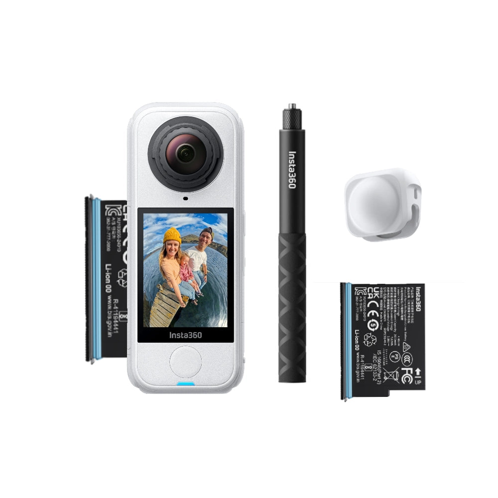 Insta360 X4 Air Starter Bundle Arctic Bianco