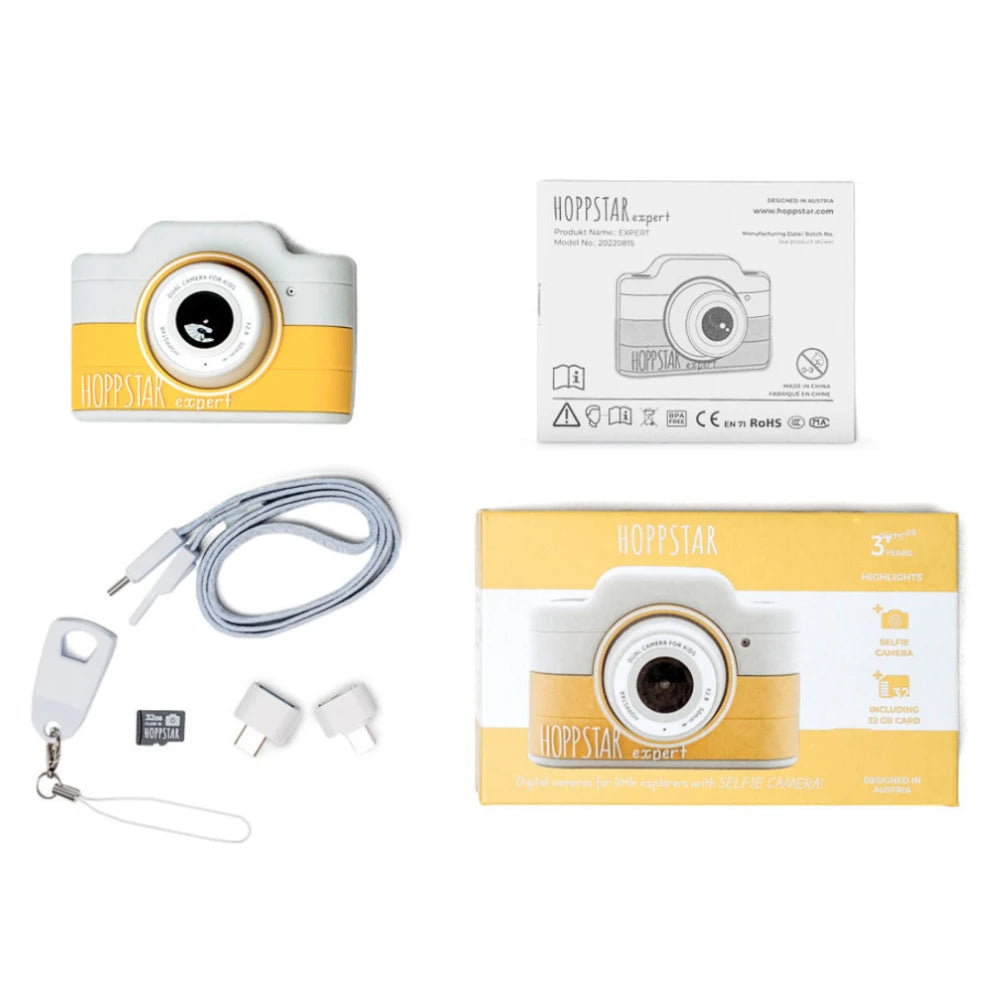 Hoppstar Expert Fotocamera digitale per bambini - Citron