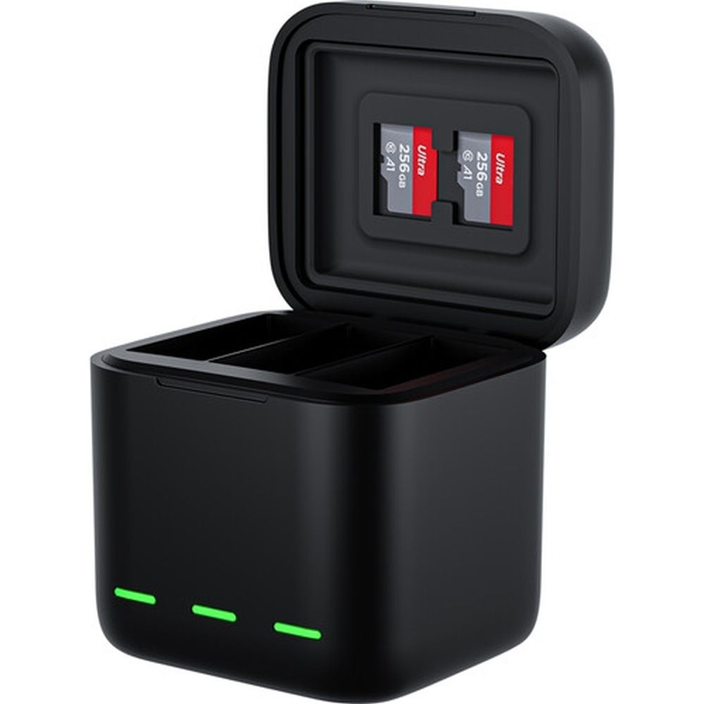 Telesin Caricabatterie + 2 batterie per GoPro Hero 13