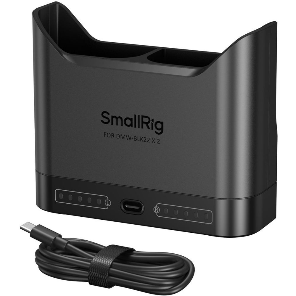 SmallRig 5492 Caricabatterie per fotocamera per DMW-BLK22