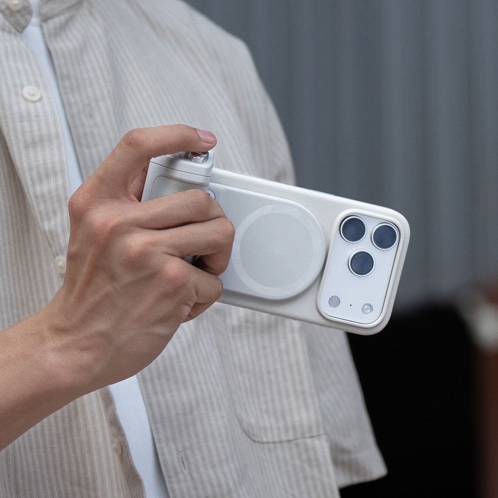 PGYTECH MagCam 2 Impugnatura per telefono (grigio nebbia)