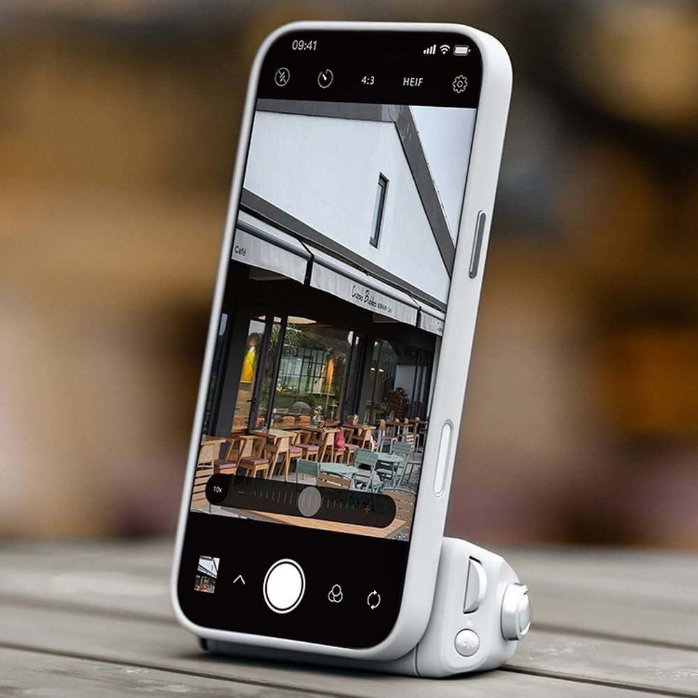 PGYTECH MagCam 2 Impugnatura per telefono (grigio nebbia)