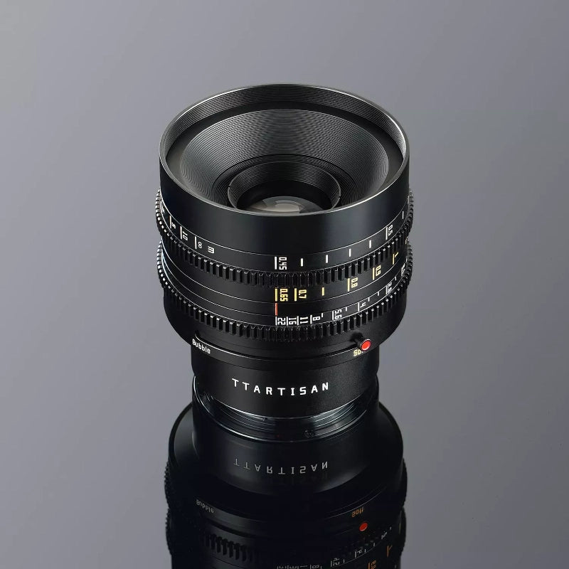 TTArtisan 50mm T2.1 – L-attacco