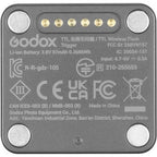 Godox X5 Flash wireless con slitta e trigger per iT32 e Fujifilm