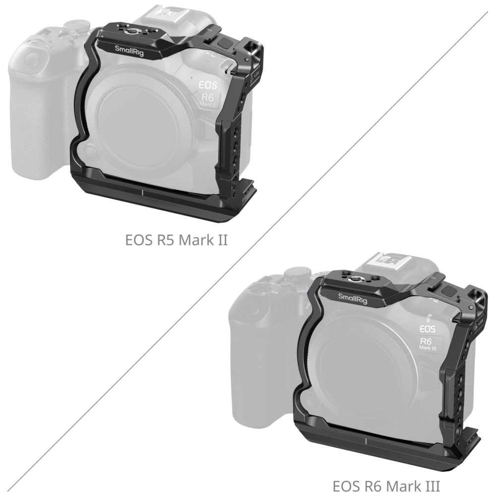 SmallRig 5953 "HawkLock" Mezza gabbia a sgancio rapido per Canon EOS R6 Mark III / R6 Mark II / R5 Mark II