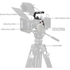 SmallRig 5955 Kit base Gabbia per Canon EOS R6 Mark III / R6 Mark II