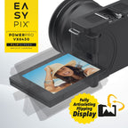 Easypix PowerPro VX6430 FlipScreen WiFi Bridge Fotocamera