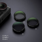 Telesin CPL Kit filtri + UV + VND per DJI Osmo Action 6