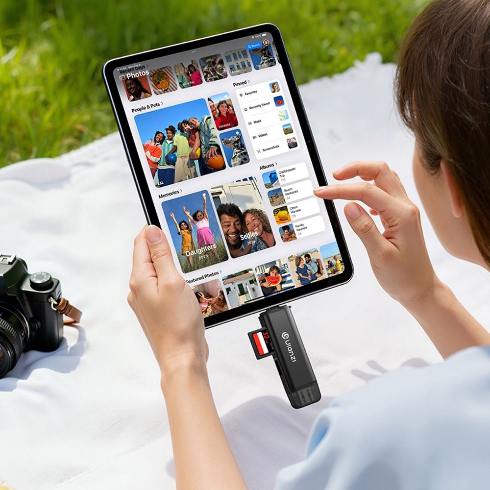 Ulanzi CR3 3 in 1 Lettore di schede 4.0 con USB e USB-C