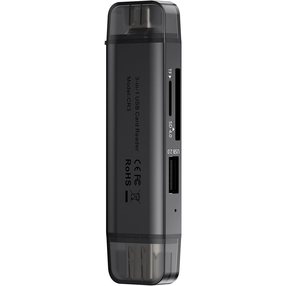 Ulanzi CR3 3 in 1 Lettore di schede 4.0 con USB e USB-C
