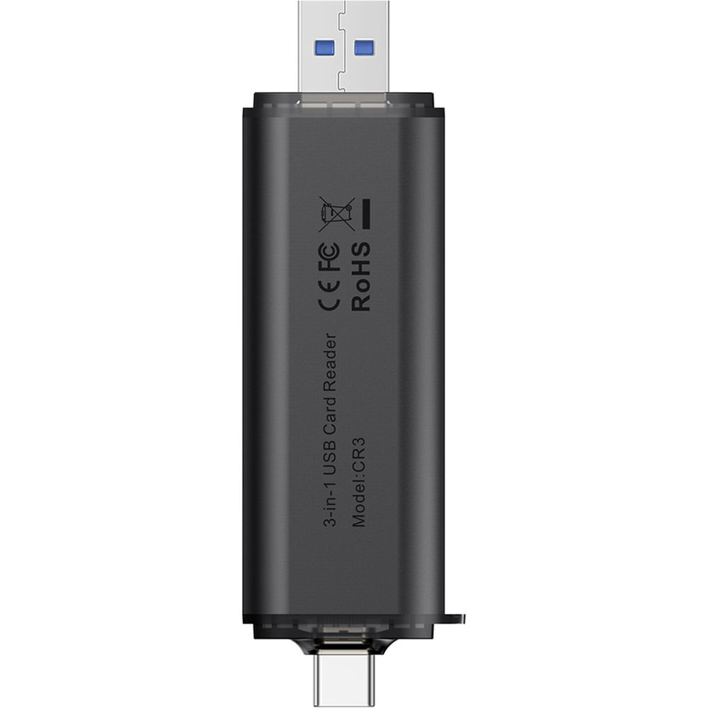 Ulanzi CR3 3 in 1 Lettore di schede 4.0 con USB e USB-C